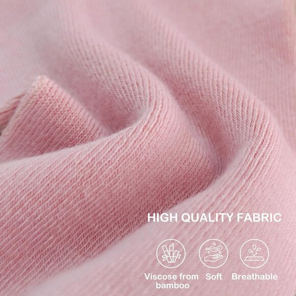 Women Assorted Crew Thin Ankle Height Lightweight Anti Odor Soft Ankle Socks - Picture 3 of 6